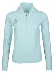 Protective Bluza funkcyjna "Hollow Sky" w kolorze turkusowym rozmiar: 44. Niebieskie bluzy damskie Protective, bez wzorów, z materiału, bez kaptura. Za 176.08 zł.