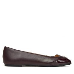 Baleriny Liu Jo. Brązowe balerinki damskie Liu Jo, bez wzorów. Za 539.99 zł.