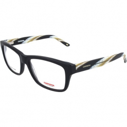 Oprawki "CA6190" w kolorze czarno-żółtym. Czarne okulary przeciwsłoneczne damskie Carrera, Ferragamo. W wyprzedaży za 119.95 zł.