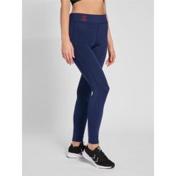 Damskie pełne legginsy Hummel q4 Hw. Niebieskie legginsy damskie Hummel, s, bez wzorów, z dżerseju. Za 153.00 zł.