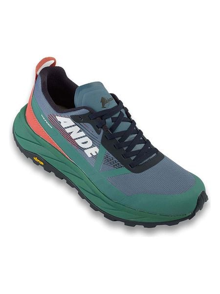 Ande Buty trekkingowe "Thunder" w kolorze niebiesko-zielonym rozmiar: 46. Niebieskie obuwie trekkingowe damskie Ande, bez zapięcia. Za 227.31 zł.