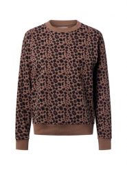 Marie Lund Bluza damska Kobiety Bawełna brązowy wzorzysty, M. Brązowe bluzy damskie Marie Lund, m, bez wzorów, z bawełny, bez kaptura. Za 139.95 zł.