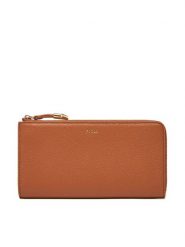 Furla Duży Portfel Damski Goccia L Zip Around WP00471 BX3036 KH RY000 Brązowy. Brązowe portfele damskie Furla, bez wzorów, ze skóry. Za 609.99 zł.