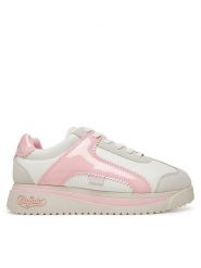Buffalo Sneakersy Malibu 1636451 Écru. Obuwie sportowe damskie Buffalo, ze skóry, bez zapięcia. Za 239.99 zł.
