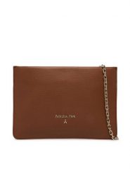 Patrizia Pepe Torebka 8B0335/L001-B111 Brązowy. Brązowe torebki wieczorowe damskie Patrizia Pepe, bez wzorów, ze skóry, bez dodatków. Za 729.99 zł.