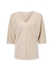 S.Oliver Bluza Kobiety brązowy, 36. Brązowe bluzy damskie S.Oliver, s, bez wzorów, z bawełny, bez kaptura. Za 199.95 zł.