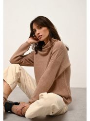 Just Cashmere Kaszmirowy sweter "Blantyre" w kolorze karmelowym rozmiar: M. Brązowe golfy damskie Just Cashmere, m, z kaszmiru, bez kołnierzyka. Za 360.06 zł.