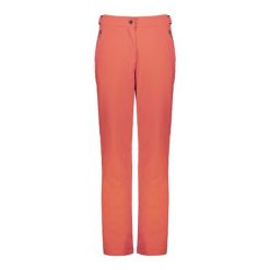 Spodnie narciarskie damskie CMP. Czerwone spodnie sportowe damskie CMP, l, bez wzorów, z materiału, narciarskie. Za 569.99 zł.