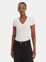 Armani Exchange T-Shirt XW002292 AF10356 U0002 Biały Regular Fit. Białe t-shirty damskie Armani Exchange, xl, bez wzorów, z bawełny, bez kołnierzyka. Za 259.99 zł.