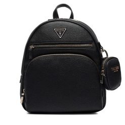 Plecak Guess. Czarne plecaki Guess, z aplikacjami. Za 409.99 zł.