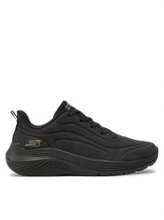 Skechers Sneakersy Sport Squad Waves 117485 Czarny. Czarne obuwie sportowe damskie Skechers, z materiału, bez zapięcia. Za 229.99 zł.