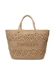 TWINSET Torebka 251TD8110 Beżowy. Brązowe shopper bag Twinset, bez wzorów, z materiału, bez dodatków. Za 1,079.00 zł.