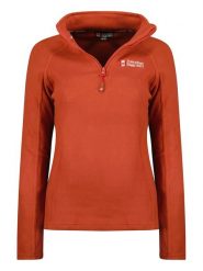 Canadian Peak Bluza polarowa "Tugeak" w kolorze pomarańczowym rozmiar: XXL. Pomarańczowe bluzy damskie Canadian Peak, xxl, bez wzorów, z materiału, bez kaptura. Za 48.28 zł.