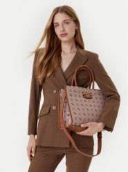 Guess Torebka Neda HWJP96 54220 Beżowy. Brązowe torebki klasyczne damskie Guess, z poliesteru, bez dodatków. Za 379.99 zł.