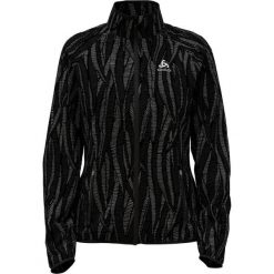 Kurtka do biegania damska Odlo Jacket ESSENTIAL LIGHT PRINT. Czarne kurtki damskie ODLO, l, bez wzorów, bez kaptura. W wyprzedaży za 239.99 zł.