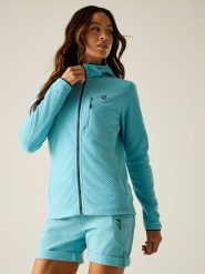 Dare 2b Kurtka polarowa "Switch Up Pro" w kolorze turkusowym rozmiar: 36. Niebieskie kurtki damskie Dare 2b, bez wzorów, z materiału, bez kaptura. Za 118.28 zł.