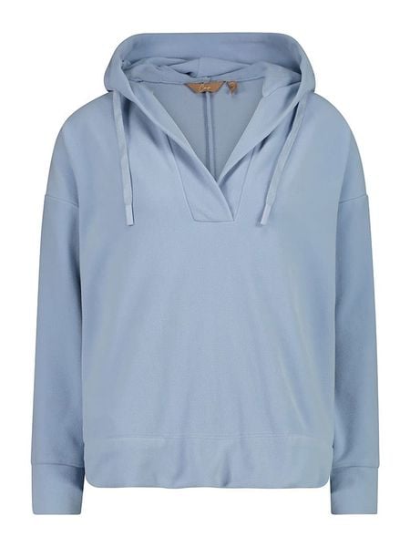 Cmp Bluza polarowa w kolorze błękitnym rozmiar: 40. Niebieskie bluzy damskie CMP, bez wzorów, z materiału, z kapturem. Za 129.95 zł.