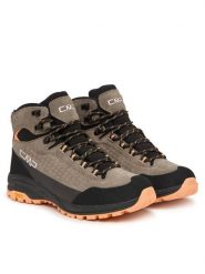 CMP Trekkingi Vertyx Mid Wmn Wp 3Q17286 Beżowy ciemny. Brązowe obuwie trekkingowe damskie CMP, ze skóry, bez zapięcia. Za 689.99 zł.