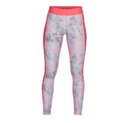 Legginsy Damskie Under Armour HeatGear Printed. Czerwone legginsy damskie Under Armour, xs, bez wzorów, z elastanu. Za 242.05 zł.