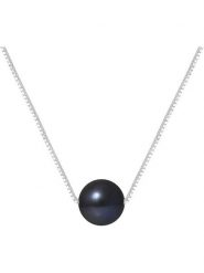 Pearline Srebrny naszyjnik z perłą - dł. 42 cm rozmiar: onesize. Niebieskie naszyjniki damskie Pearline, z perłą, srebrne. Za 173.99 zł.