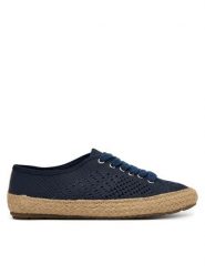 EMU Australia Espadryle Agonis Mac W12469 Granatowy. Niebieskie espadryle damskie EMU Australia, bez wzorów, z materiału, bez obcasa. Za 339.99 zł.