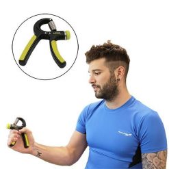 Uchwyt treningowy Softee. Niebieskie obuwie sportowe damskie Softee, bez zapięcia, do biegania. Za 153.99 zł.