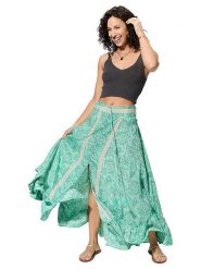 Ipanima Spódnica w kolorze zielonym rozmiar: 34-40. Zielone spódnice damskie Ipanima, bez wzorów, maxi. Za 78.99 zł.