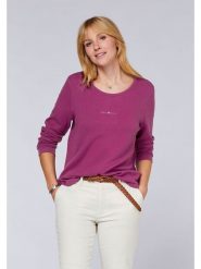 Polo Sylt Koszulka w kolorze fioletowym rozmiar: XL. Różowe bluzki damskie Polo Sylt, xl, bez wzorów, z bawełny, bez kołnierzyka, bez ramiączek. Za 109.95 zł.