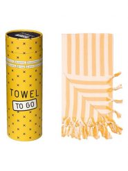 Samimi Chusta hammam "Demeter" w kolorze kremowo-żółtym - 180 x 100 cm rozmiar: onesize. Brązowe chusty damskie Samimi, bez wzorów, z bawełny. Za 60.99 zł.