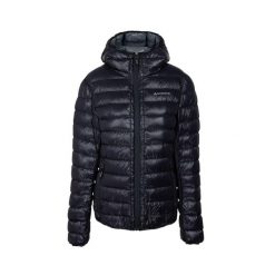 Kurtka puchowa damska BERGSON Berge1. Czarne kurtki damskie Bergson, m, bez wzorów, z puchu, bez kaptura. W wyprzedaży za 559.00 zł.