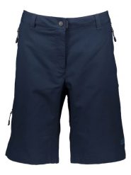 Jack Wolfskin Szorty funkcyjne "Activate Track" w kolorze granatowym rozmiar: 44. Niebieskie spodenki sportowe damskie Jack Wolfskin, bez wzorów, outdoorowe. Za 135.49 zł.