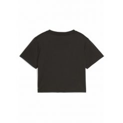 Damska krótka koszulka TAD ESSENTIALS PUMA Black. Czarne koszulki sportowe damskie Puma, l, bez wzorów, bez ramiączek. W wyprzedaży za 89.00 zł.