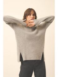 Just Cashmere Kaszmirowy sweter "Louise" w kolorze szarym rozmiar: S. Szare swetry klasyczne damskie Just Cashmere, s, z kaszmiru, bez kołnierzyka. Za 543.99 zł.