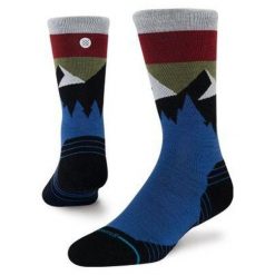 Skarpety biegowe Stance Light Wool Crew. Niebieskie skarpetki damskie Stance, bez wzorów. Za 83.99 zł.