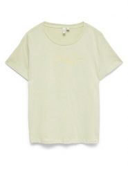 Vero Moda Koszulka w kolorze żółtym rozmiar: M. Żółte bluzki damskie Vero Moda, m, bez wzorów, z bawełny, bez kołnierzyka, bez ramiączek. Za 55.95 zł.