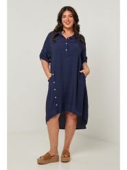 Curvy Lady Sukienka w kolorze granatowym rozmiar: 40/42. Niebieskie sukienki damskie Curvy Lady, bez wzorów, klasyczne, bez ramiączek. Za 168.06 zł.