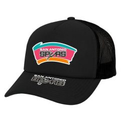 Czapka Trucker San Antonio Spurs NBA Team Origins Hwc. Czarne czapki z daszkiem damskie Mitchell & Ness, bez wzorów. Za 189.00 zł.