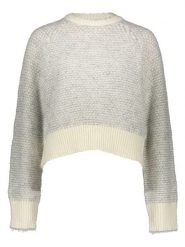 Vero Moda Sweter w kolorze beżowo-szarym rozmiar: M. Brązowe swetry klasyczne damskie Vero Moda, m, ze splotem, bez kołnierzyka. Za 79.03 zł.