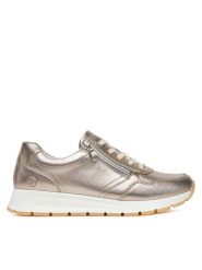 Remonte Sneakersy D2G01-90 Złoty. Żółte obuwie sportowe damskie Remonte, z materiału, bez zapięcia. Za 419.99 zł.