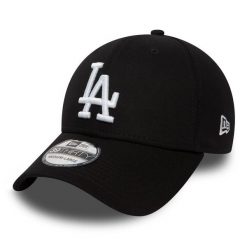 Czapka New Era League Essential 39Thirty Los Angeles Dodgers. Czarne czapki z daszkiem damskie New Era, na wiosnę, bez wzorów. Za 119.99 zł.