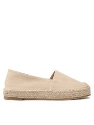 Jenny Fairy Espadryle WSS990-106 Beżowy. Brązowe espadryle damskie Jenny Fairy, bez wzorów, z materiału, bez obcasa. Za 47.99 zł.