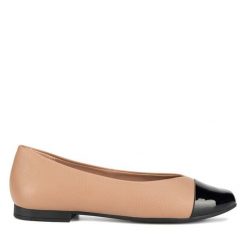 Baleriny Lasocki. Brązowe balerinki damskie Lasocki, bez wzorów. Za 149.99 zł.