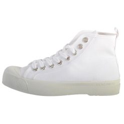 Tenisówki Bensimon Stella B79 - Damskie. Białe trampki damskie Bensimon, bez wzorów, z bawełny, bez zapięcia. Za 225.30 zł.
