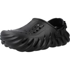 Tenisówki Crocs Model 153003 Kolor Czarny. Czarne trampki damskie Crocs, bez wzorów, z gumy, bez zapięcia. Za 288.00 zł.