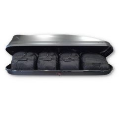 Torby Do Boksu Dachowego Thule Pacific 780 4Szt Kjust. Czarne torby podróżne KJUST, bez wzorów. Za 796.00 zł.