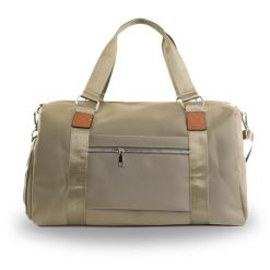 Torba podróżna weekendowa Solier FB51 Rimma khaki. Brązowe torby podróżne Solier, bez wzorów, z materiału, duże. Za 219.00 zł.