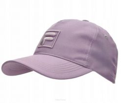 Czapka tenisowa Fila Cap Max fioletowa. Fioletowe czapki z daszkiem damskie Fila, bez wzorów, z materiału. Za 79.00 zł.