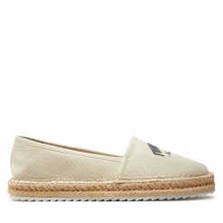 Espadryle Tommy Jeans. Brązowe espadryle damskie Tommy Jeans, bez wzorów, z jeansu, bez obcasa. Za 329.99 zł.
