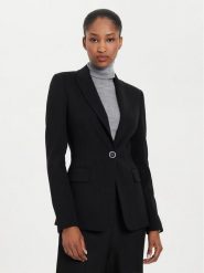 Pinko Marynarka Signum 100254 A24C Czarny Regular Fit. Czarne marynarki i żakiety damskie Pinko, bez wzorów, z wiskozy. Za 1,399.00 zł.