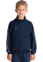 Kurtka dresowa Erima Essential Team Multicolor Junior. Niebieskie kurtki damskie Erima, s, bez wzorów, z dresówki, bez kaptura. Za 301.99 zł.